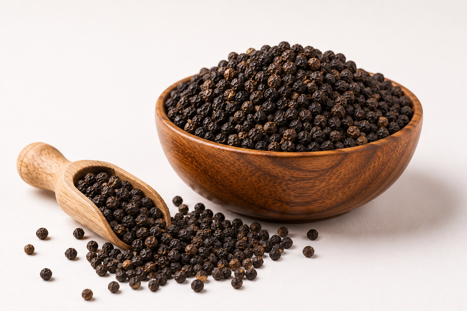 Black pepper corns for export